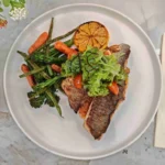 Grilled seabream