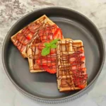 Nutella and Strawberry Waffle