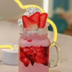 Strawberry milkshake