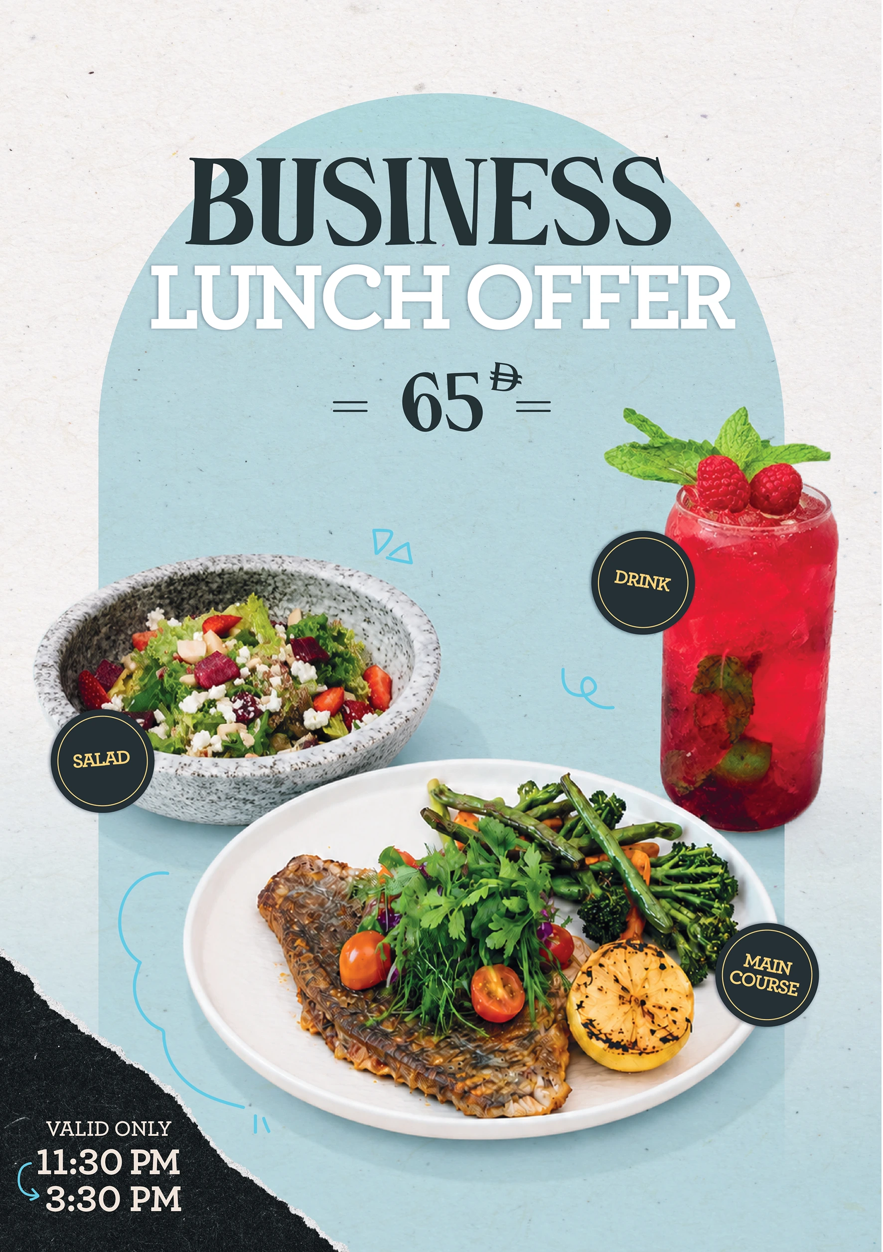 Business Lunch Offer