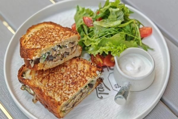 Truffle Mushroom Toastie